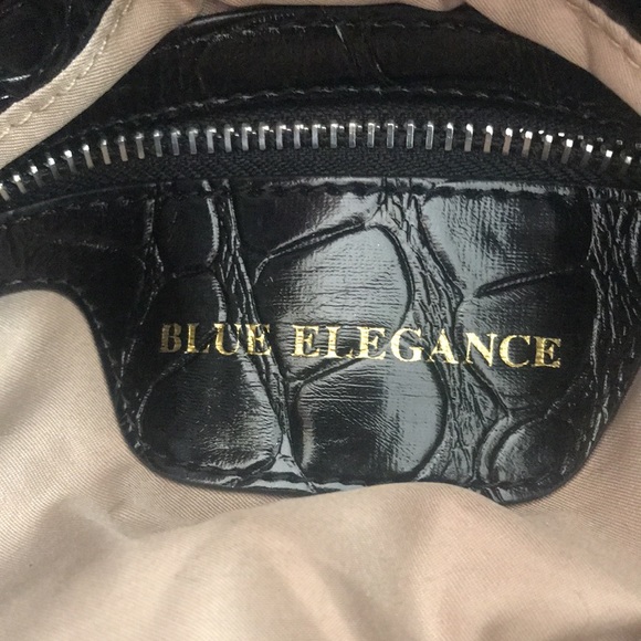 Absolutely beautiful red bag with black accents and sequence. Worn places shown. - Picture 11 of 11